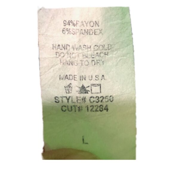 BODY CENTRAL (L) Black Tissue Slub Top - Picture 5 of 7